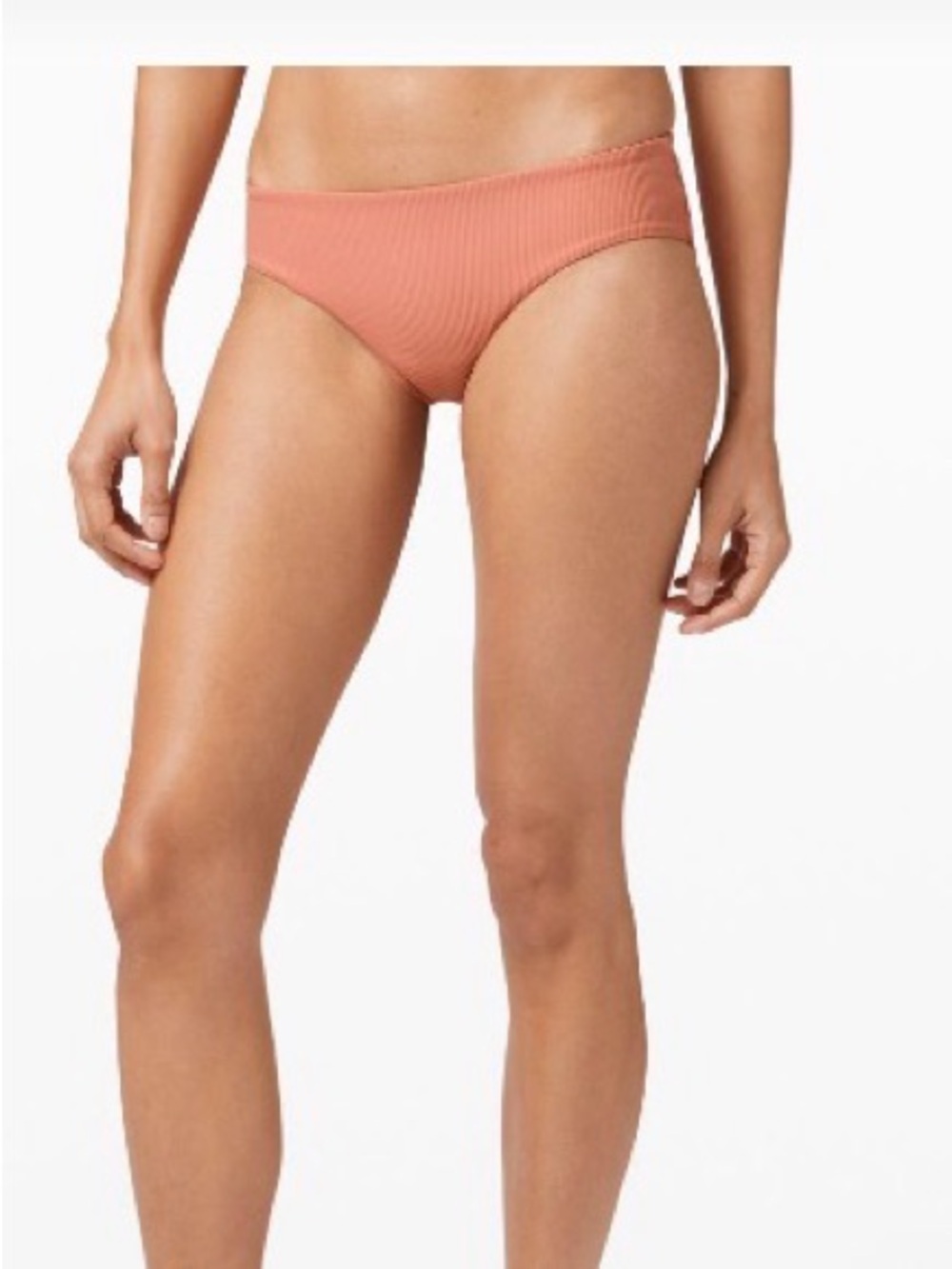 luluemon Clear Waters MR Med Bottom - Rustic Coral - Size 10